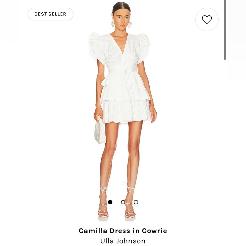 Ulla Johnson White Camilla Dress
